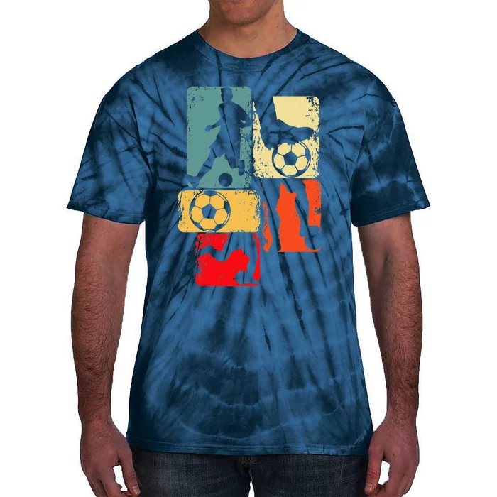 Soccer Player Coach Sports Soccer Tie-Dye T-Shirt