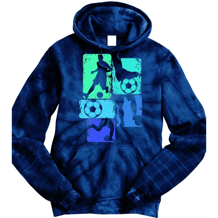 Soccer Player Coach Sports Soccer Tie Dye Hoodie