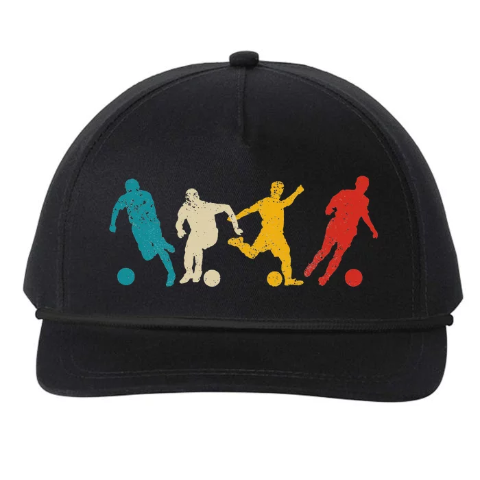 Soccer Player Coach Sports Soccer Snapback Five-Panel Rope Hat