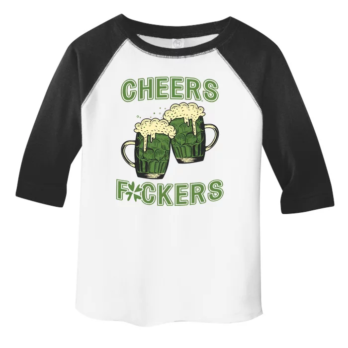 St Patricks Cheers Day Drinking Beer Toddler Fine Jersey T-Shirt