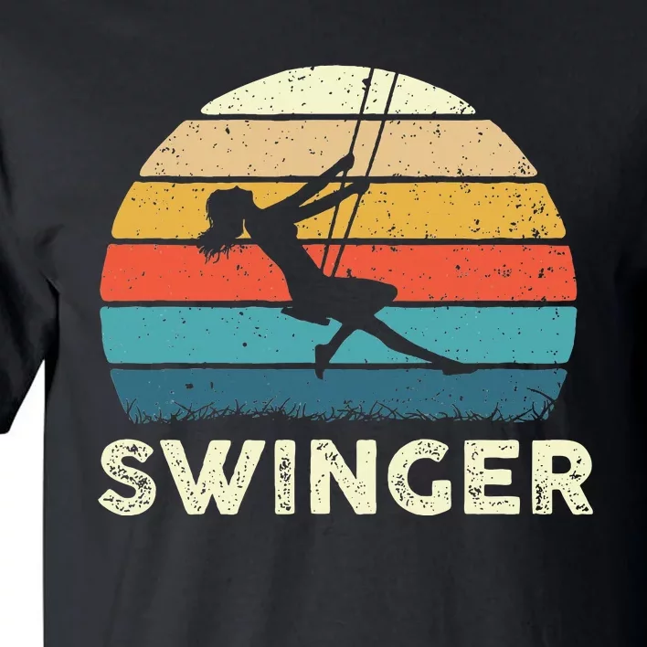 Swinger Polyamory Couple Swapping Swing Swinging Tall T-Shirt