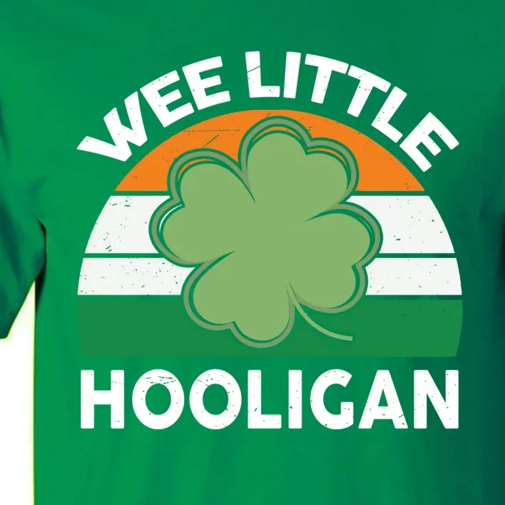 St Patricks Day Shirts Wee Little Hooligan Funny Tall T-Shirt