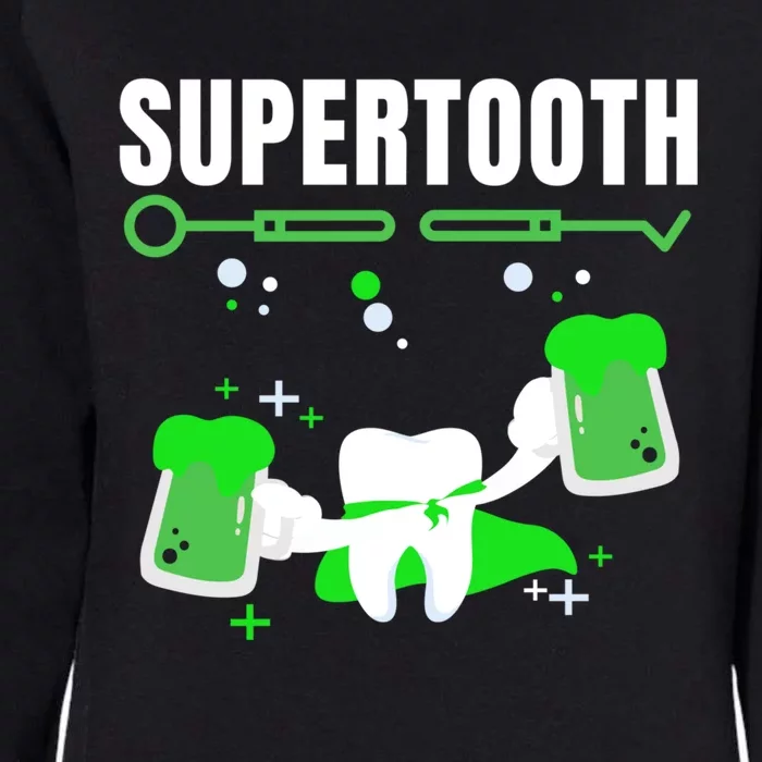 St Patricks Day Dental Tooth Hygienists Irish Beer Dentists Gift Womens California Wash Sweatshirt