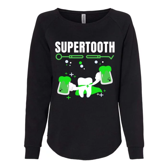 St Patricks Day Dental Tooth Hygienists Irish Beer Dentists Gift Womens California Wash Sweatshirt