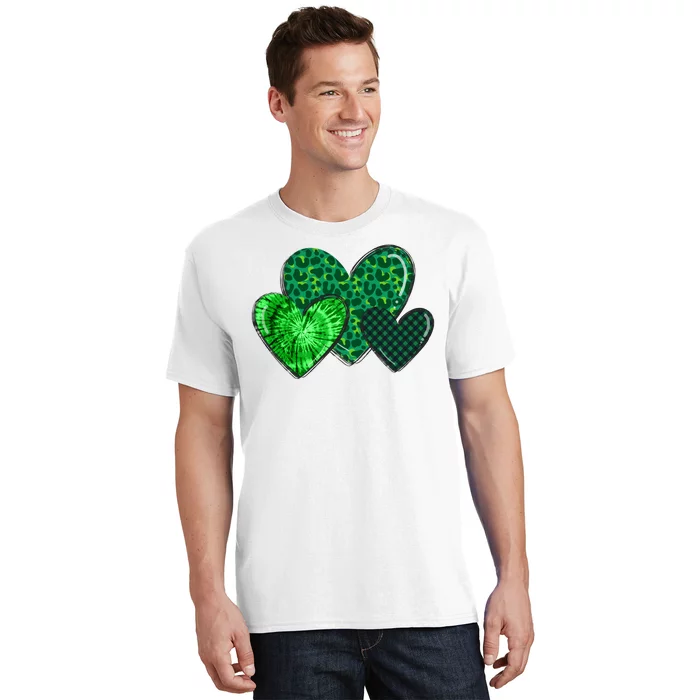 St Patricks Day Festive Heart T-Shirt