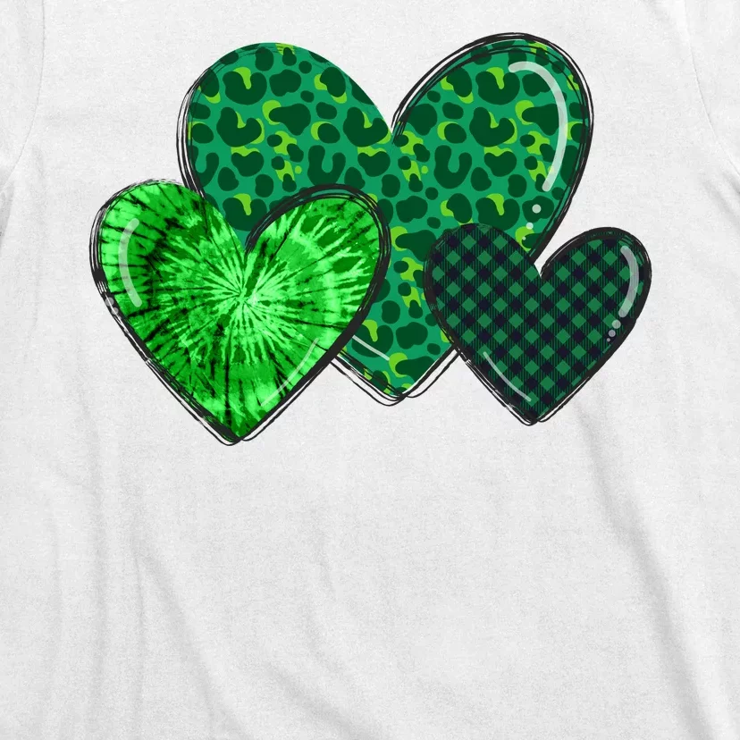 St Patricks Day Festive Heart T-Shirt