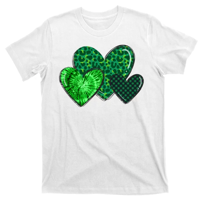 St Patricks Day Festive Heart T-Shirt