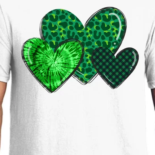 St Patricks Day Festive Heart Pajama Set