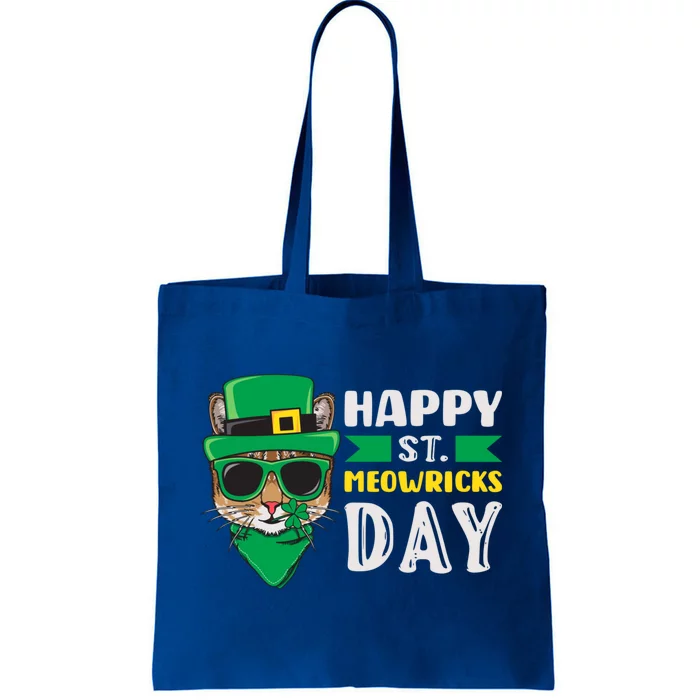 St Patricks Day Outfit Leprechaun Cat Funny Gift Tote Bag