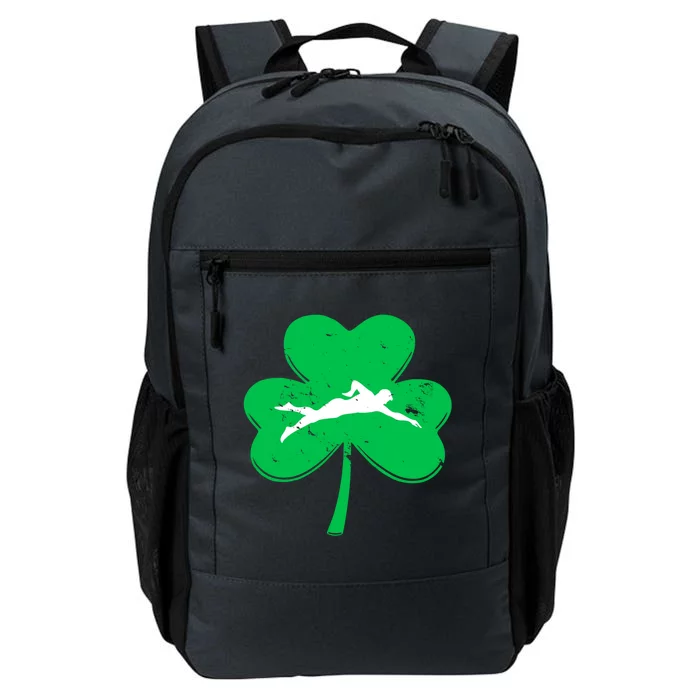 St Patrick's Day Swimming Cute Gift And Adults Gift Daily Commute Backpack