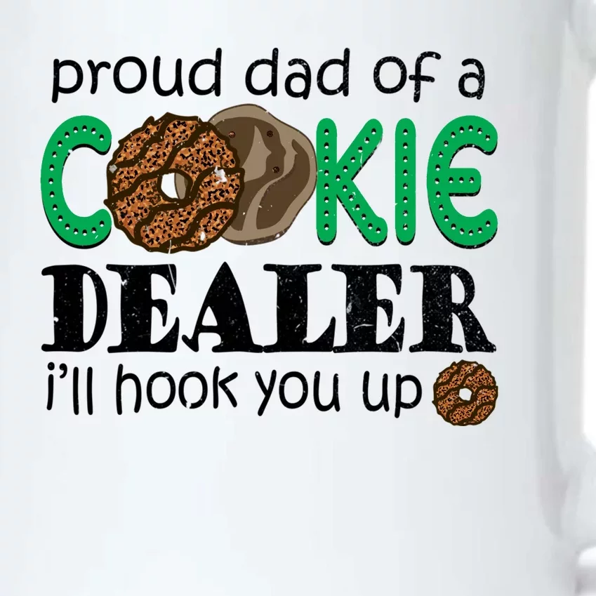 Scout Proud Dad Of A Cookie Dealer Troop Leader Black Color Changing Mug