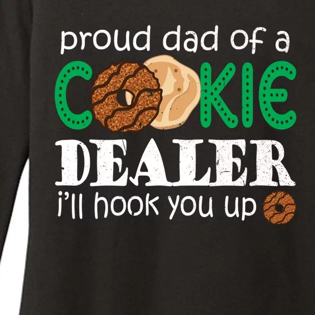 Scout Proud Dad Of A Cookie Dealer Troop Leader Womens CVC Long Sleeve Shirt