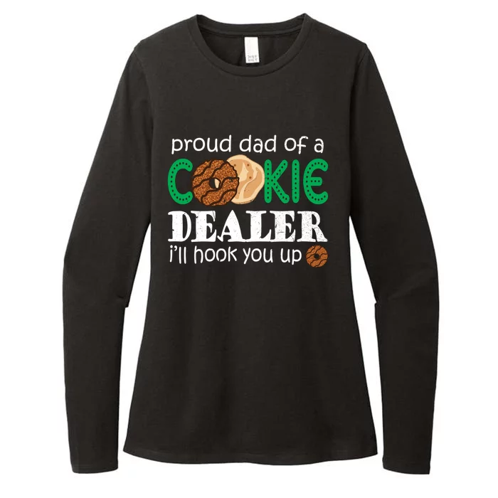 Scout Proud Dad Of A Cookie Dealer Troop Leader Womens CVC Long Sleeve Shirt