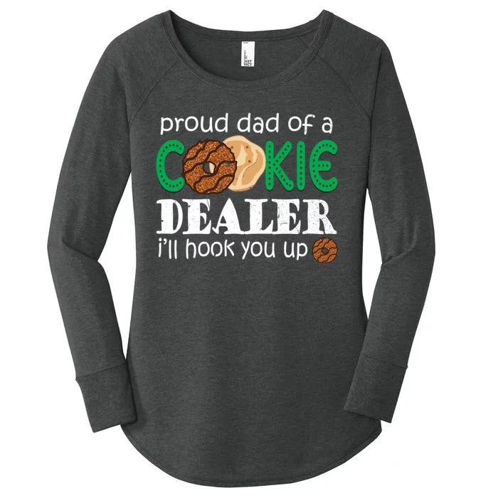 Scout Proud Dad Of A Cookie Dealer Troop Leader Women's Perfect Tri Tunic Long Sleeve Shirt