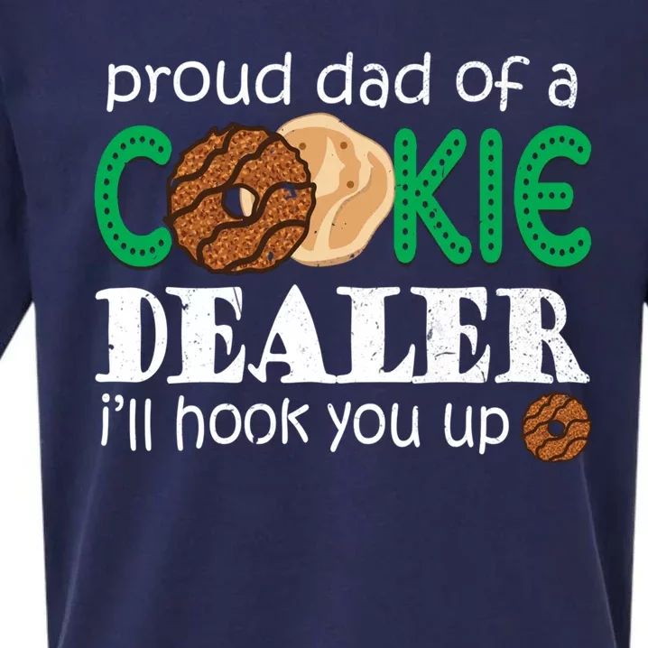 Scout Proud Dad Of A Cookie Dealer Troop Leader Sueded Cloud Jersey T-Shirt