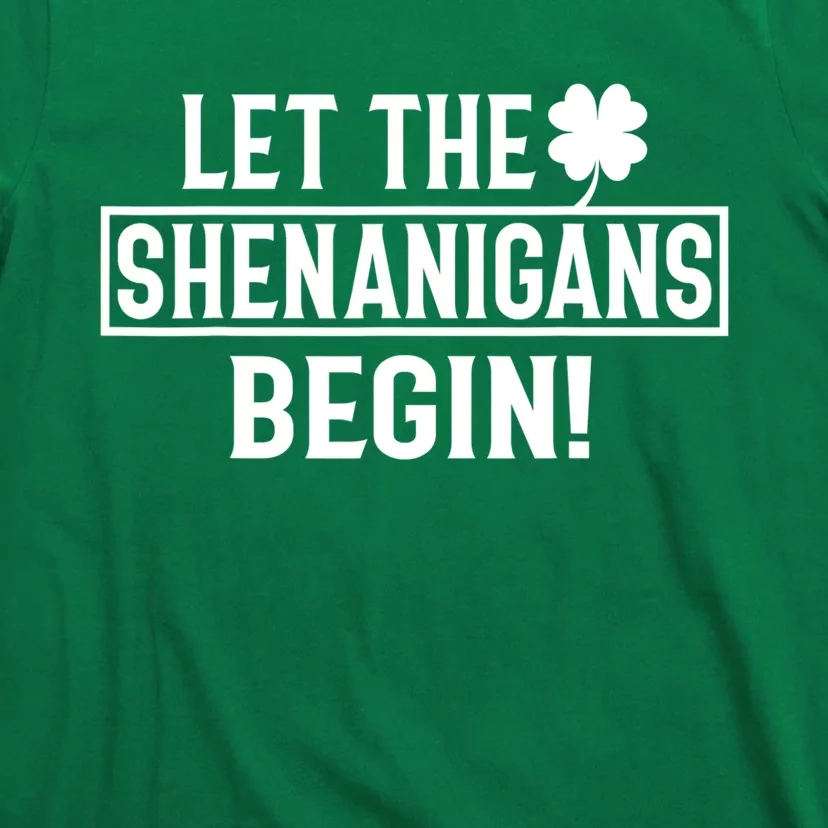 St Patricks Day Shirts Let The Shenanigans Begin Tie Dye T-Shirt