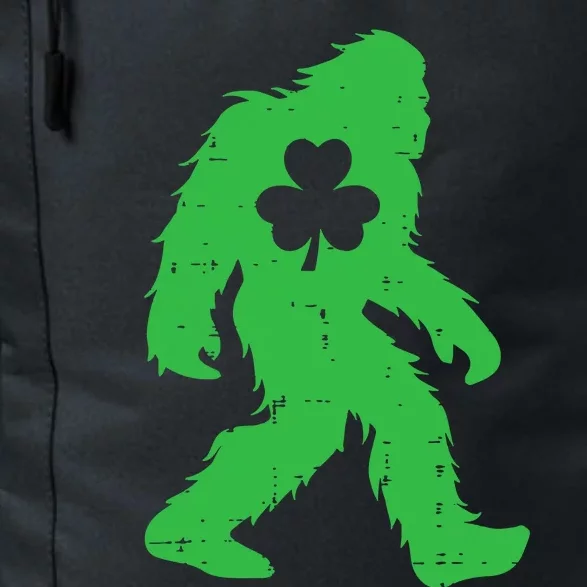 St Patricks Day Bigfoot Sasquatch Shamrock Daily Commute Backpack