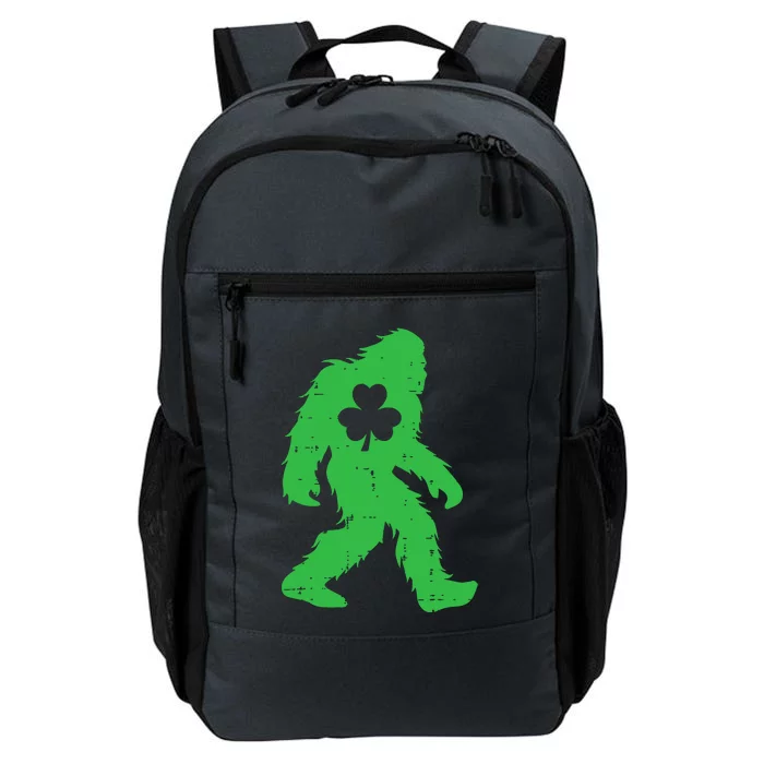 St Patricks Day Bigfoot Sasquatch Shamrock Daily Commute Backpack