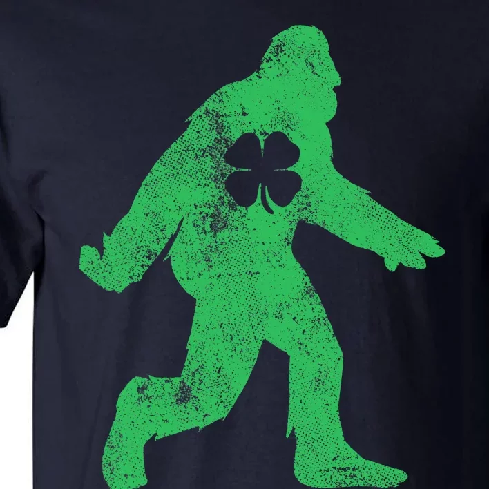 St Patrick's Day Bigfoot Sasquatch Saint Paddys Irish Tall T-Shirt