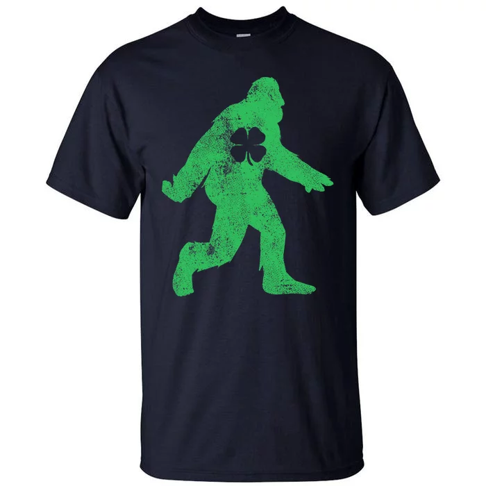 St Patrick's Day Bigfoot Sasquatch Saint Paddys Irish Tall T-Shirt