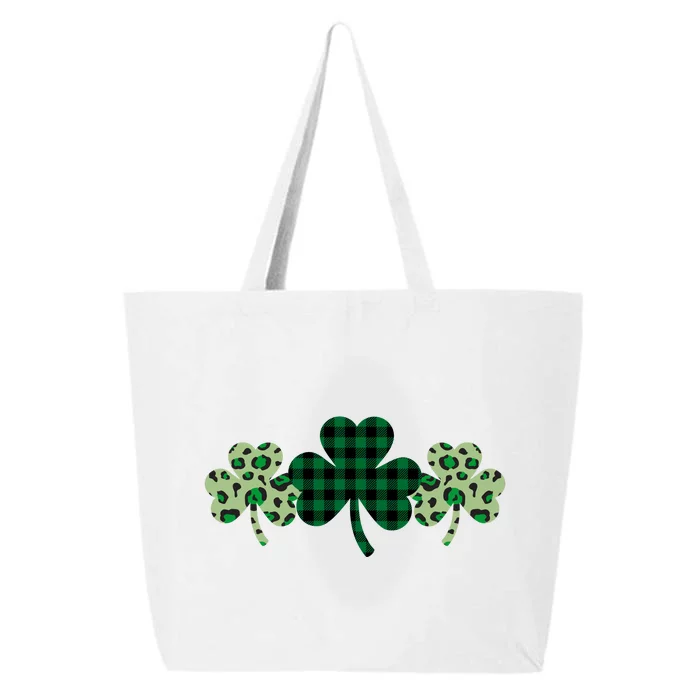 St Patricks Day Shamrock Pattern 25L Jumbo Tote