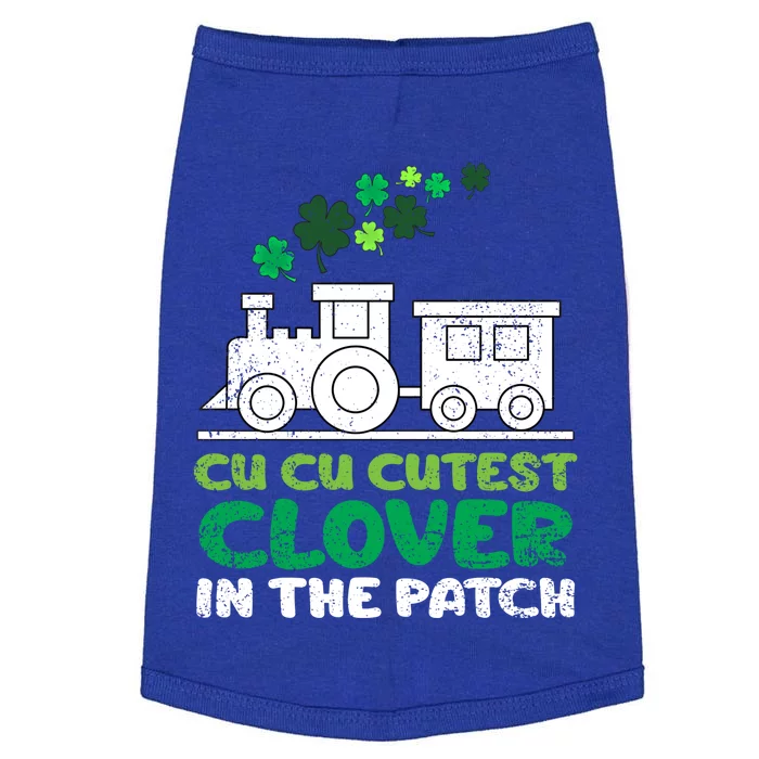 St Patricks Day Cutest Clover In The Patch Funny Gift Doggie Tank