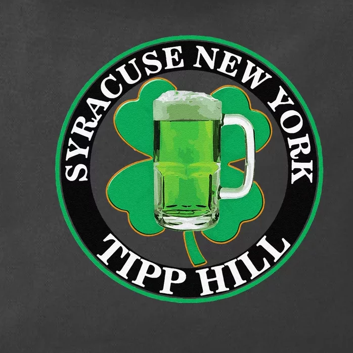 Saint Patrick's Day Syracuse Tipp Hill Zip Tote Bag