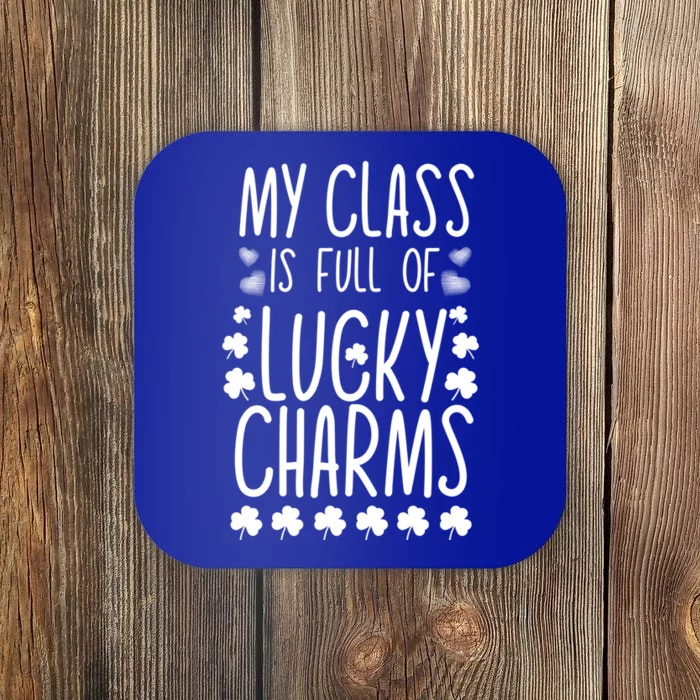 St Patrick's Day My Class Is Full Of Little Lucky Gift Coaster