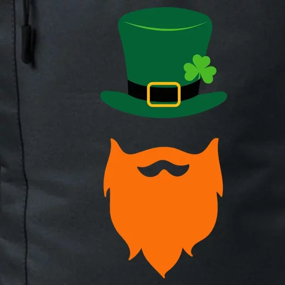 St Patrick's Day Beard Guy Funny Daily Commute Backpack