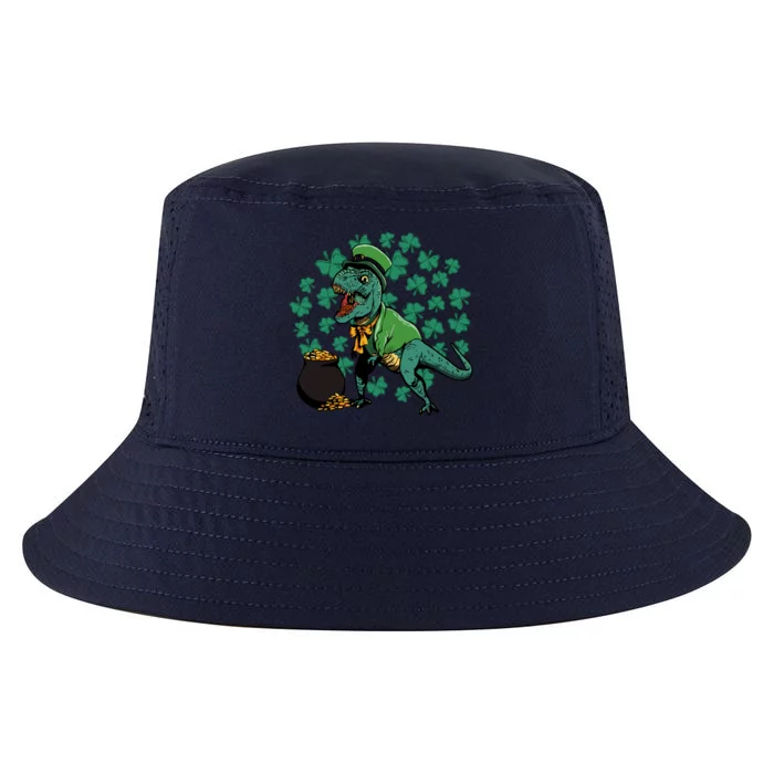 St Patrick's Day Funny Dinosaur Tgiftrex Happy St Pat Trex Day Gift Cool Comfort Performance Bucket Hat