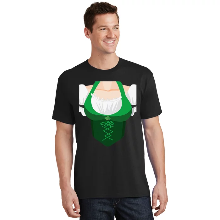 St. Patricks Day Women Sexy Costume Top T-Shirt