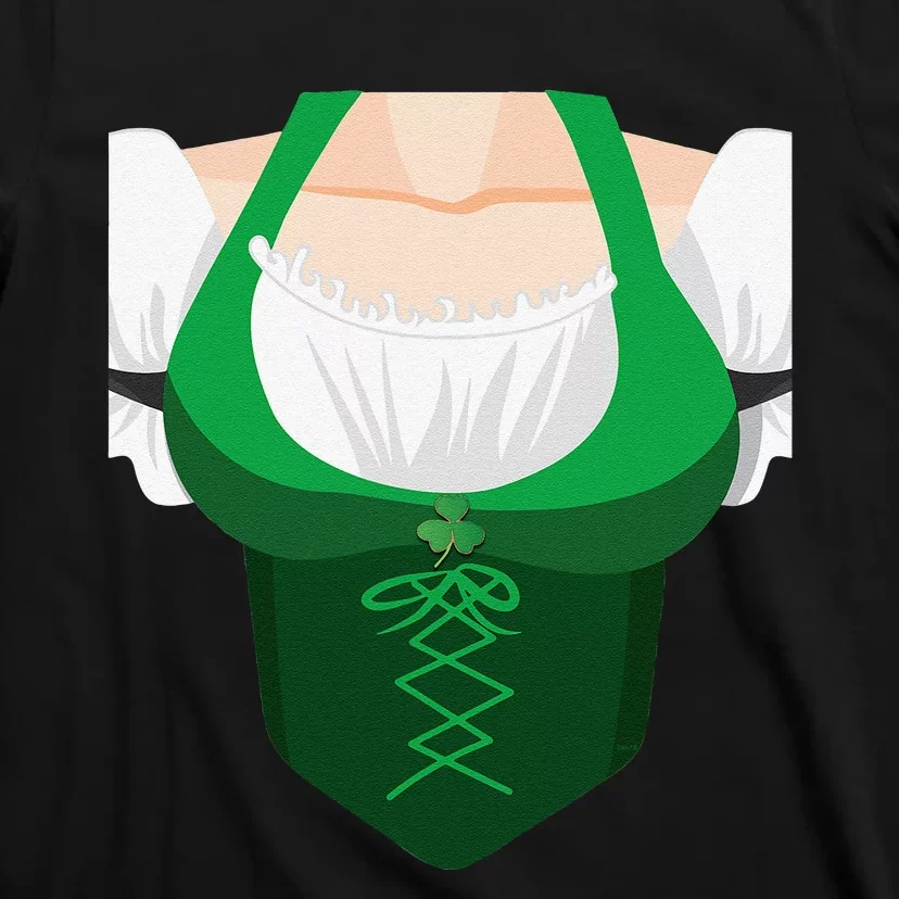 St. Patricks Day Women Sexy Costume Top T-Shirt