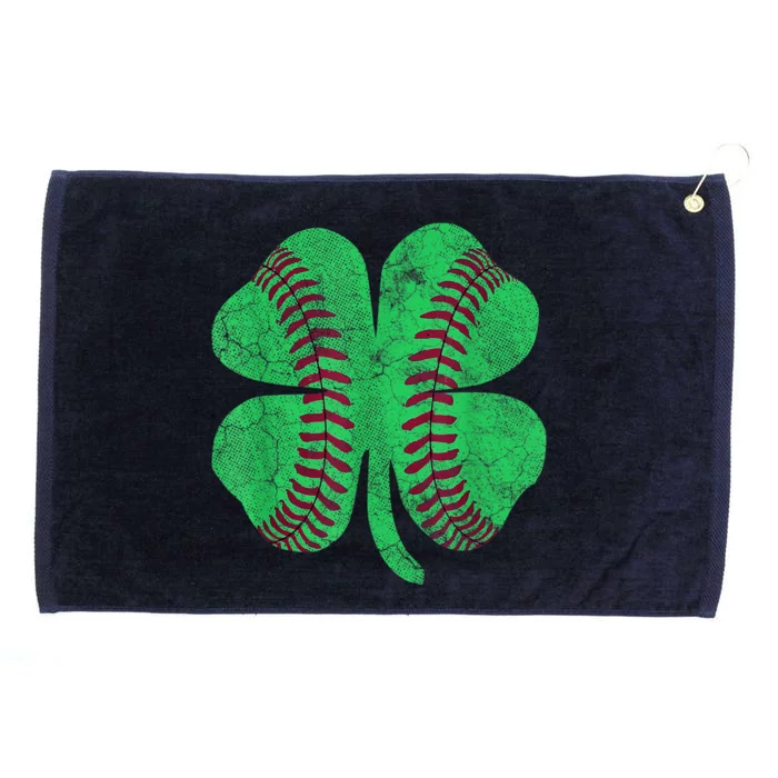 St Patricks Day Shamrock Baseball Saint Paddy's Kids Boys Grommeted Golf Towel