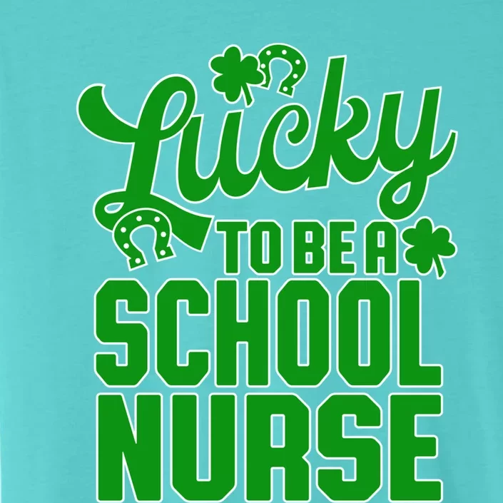 St Patrick's Day School Nurse Design Gift ChromaSoft Performance T-Shirt