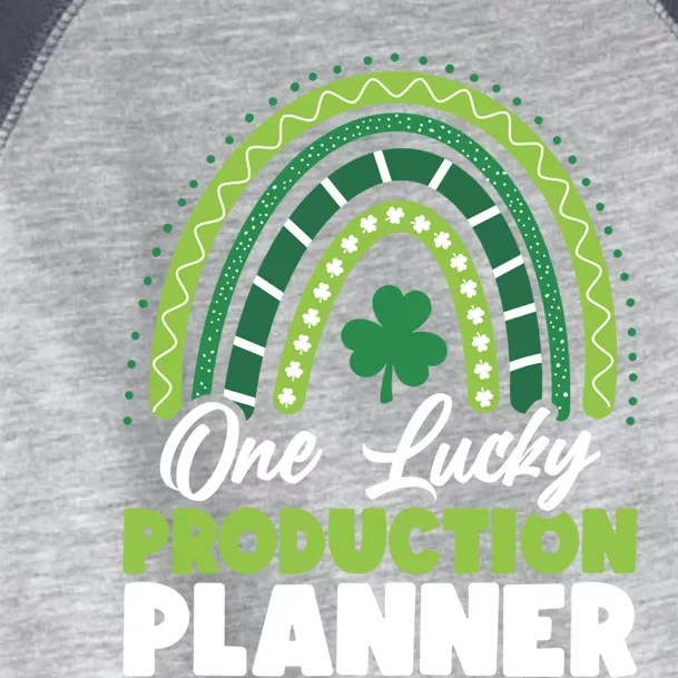 St Patricks Day One Lucky Production Planner Funny Gift Toddler Fine Jersey T-Shirt