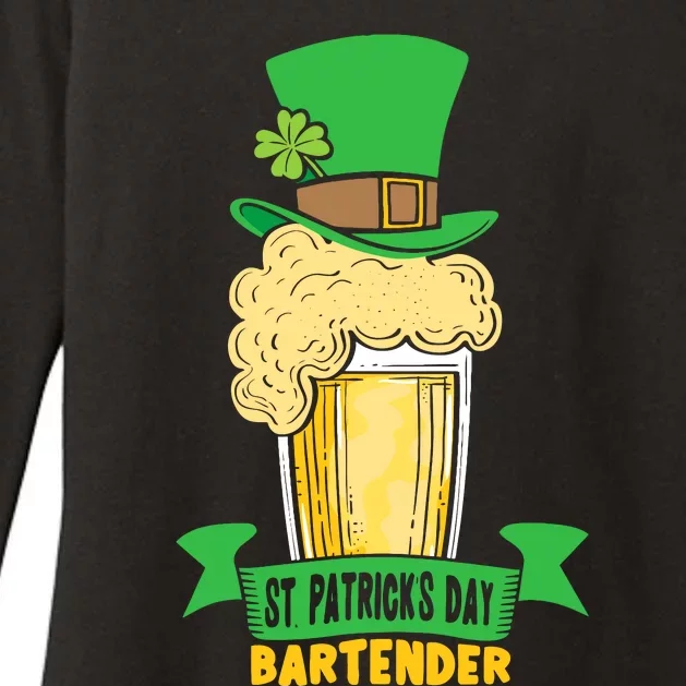 St PatrickS Day Bartender St. Patricks Day Irish Ireland St Womens CVC Long Sleeve Shirt