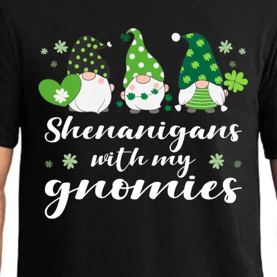 St Patricks Day Green Gnomes Funny Saying Irish Funny Gift Pajama Set