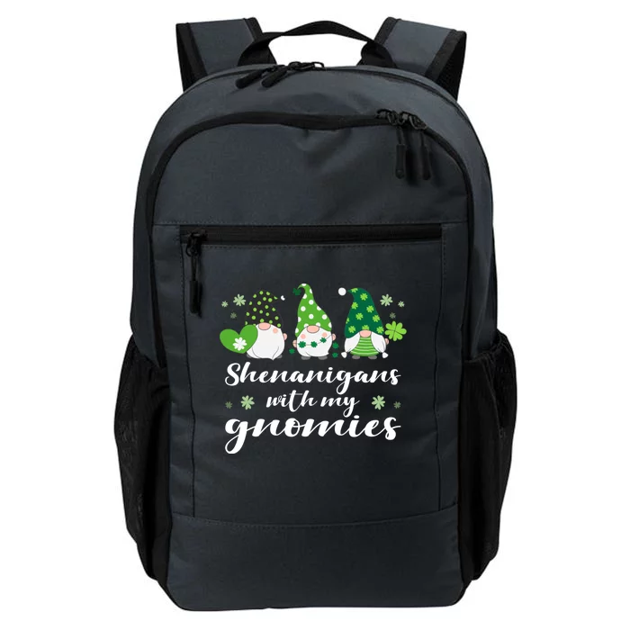 St Patricks Day Green Gnomes Funny Saying Irish Funny Gift Daily Commute Backpack