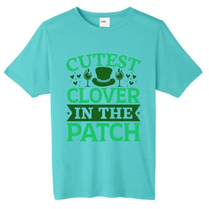 St Patricks Day Cutest Clover In The Patch Gift ChromaSoft Performance T-Shirt