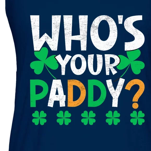 St Patricks Day Ladies Essential Flowy Tank