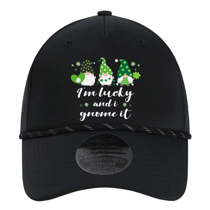 St Patricks Day Green Gnomes Funny Saying Irish Funny Gift Performance The Dyno Cap