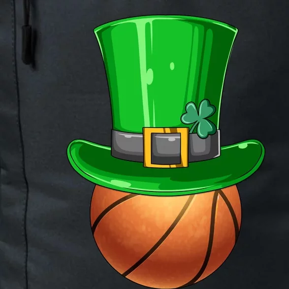 St Patrick's Day Basketball Irish Basketball Leprechaun Hat Gift Daily Commute Backpack