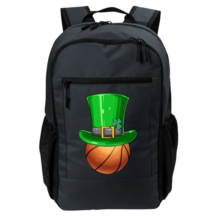 St Patrick's Day Basketball Irish Basketball Leprechaun Hat Gift Daily Commute Backpack