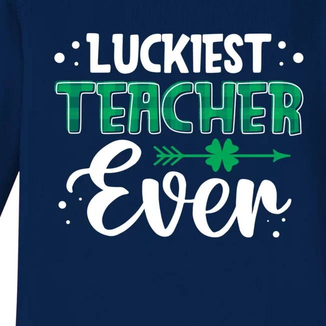 St Patricks Day For Teacher Great Gift Baby Long Sleeve Bodysuit