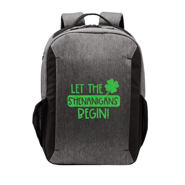 St Patricks Day Let The Shenanigans Begin Vector Backpack