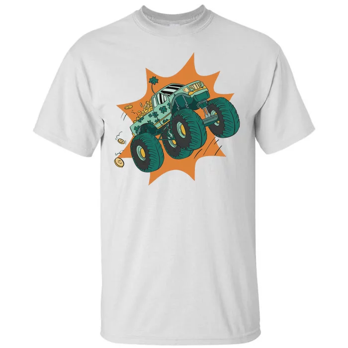 St Patrick's Day Monster Truck Tall T-Shirt