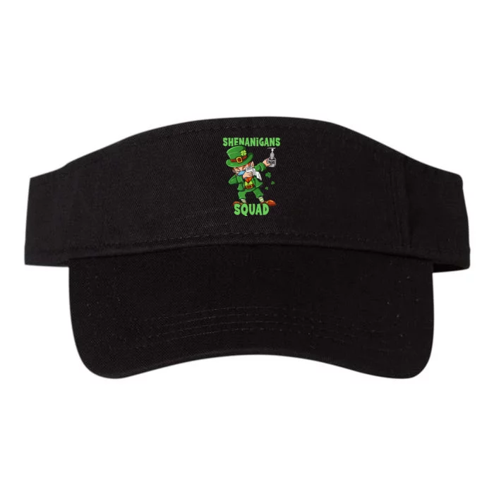 St Patricks Day Dabbing Leprechaun Funny Dab Dance Valucap Bio-Washed Visor