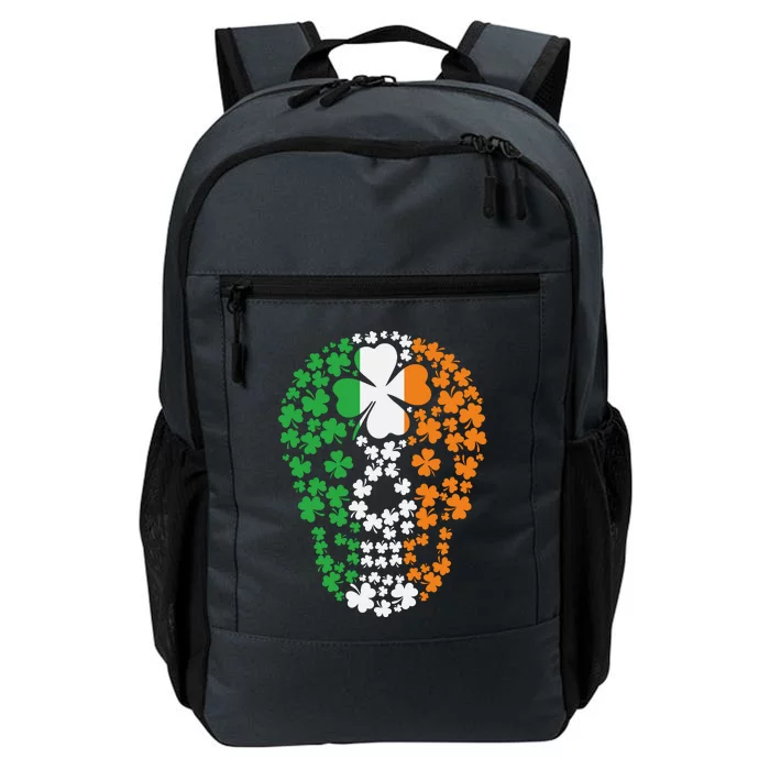 St Patricks Day Irish Ireland Skull Daily Commute Backpack