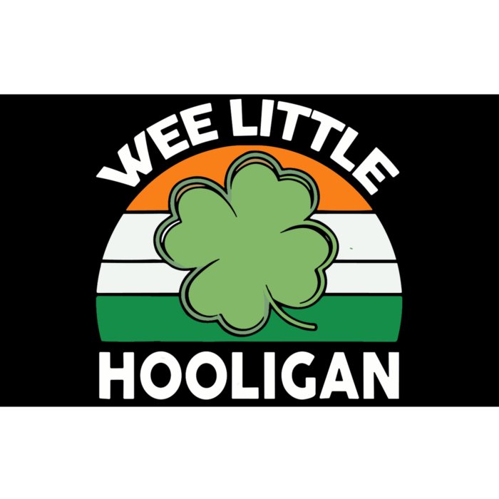 St Patricks Day Wee Little Hooligan Bumper Sticker