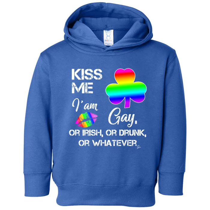 St Patricks Day Me Im Irish Cool Gift Me I Am Gay Cute Gift Toddler Hoodie